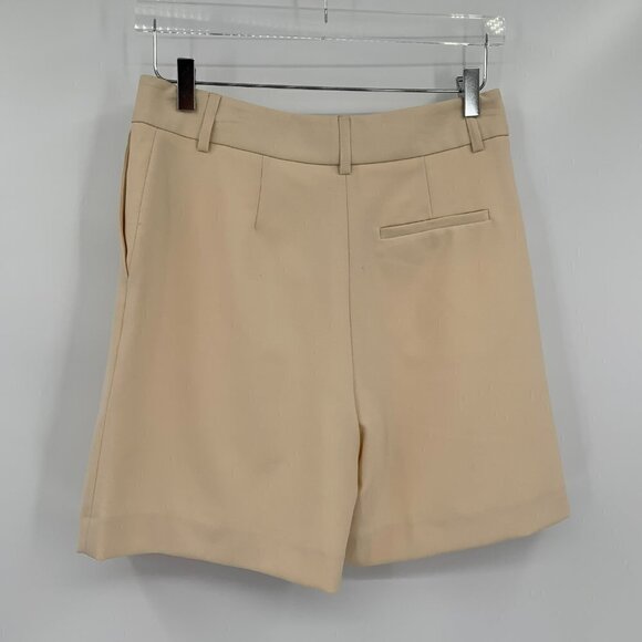 Samsoe Samsoe Fally Shorts Soft Pink pleated business suit wide leg new Medium - Picture 3 of 4